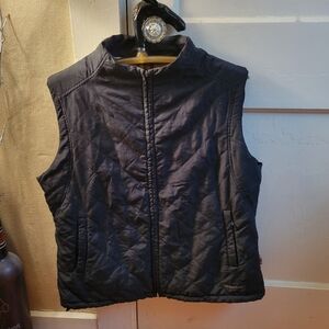 XL BURBERRY Zip Up Vest